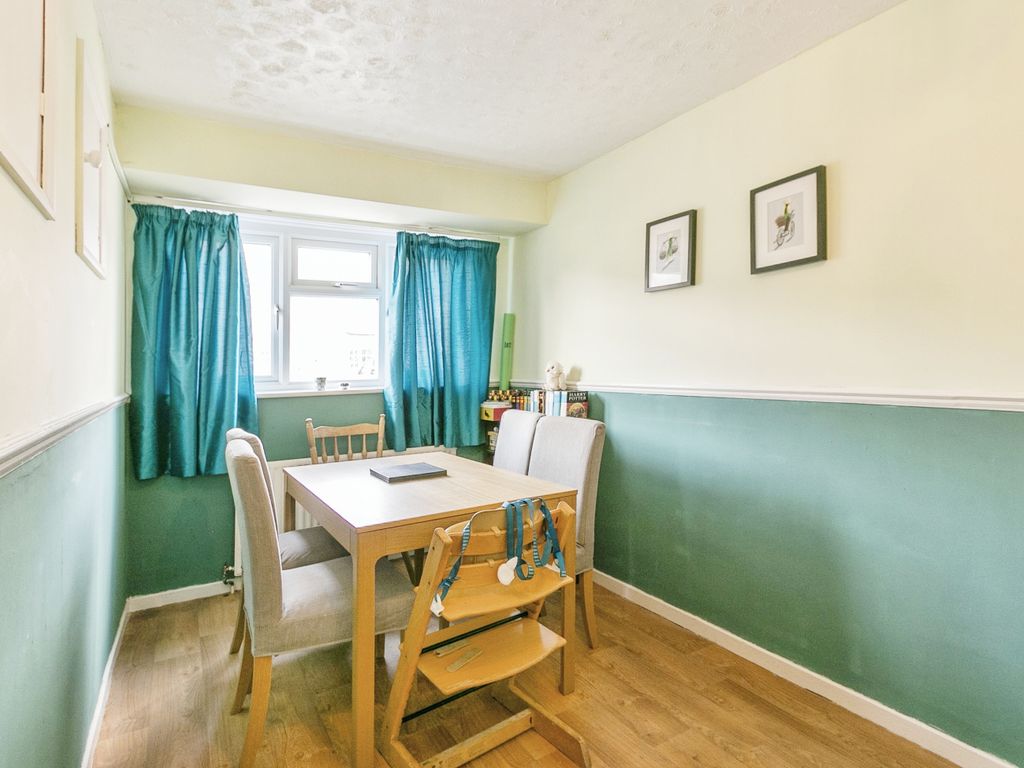 3 bed terraced house for sale in Calmore Close, Bournemouth BH8, £310,000