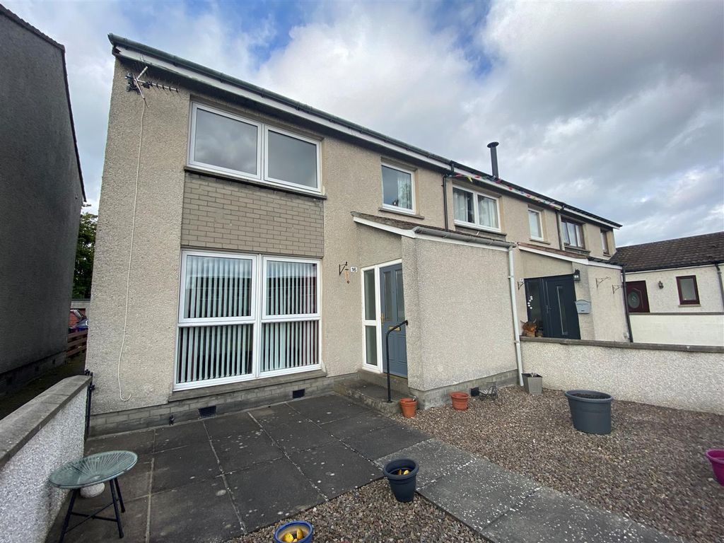 3 bed end terrace house for sale in Forsyth Avenue, Rothes, Aberlour AB38, £120,000