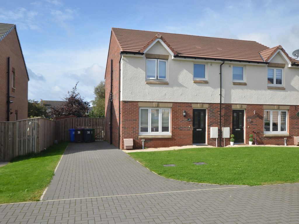 3 bed semi-detached house for sale in St. Andrews Park, Princess Gate, Troon KA10, £225,000