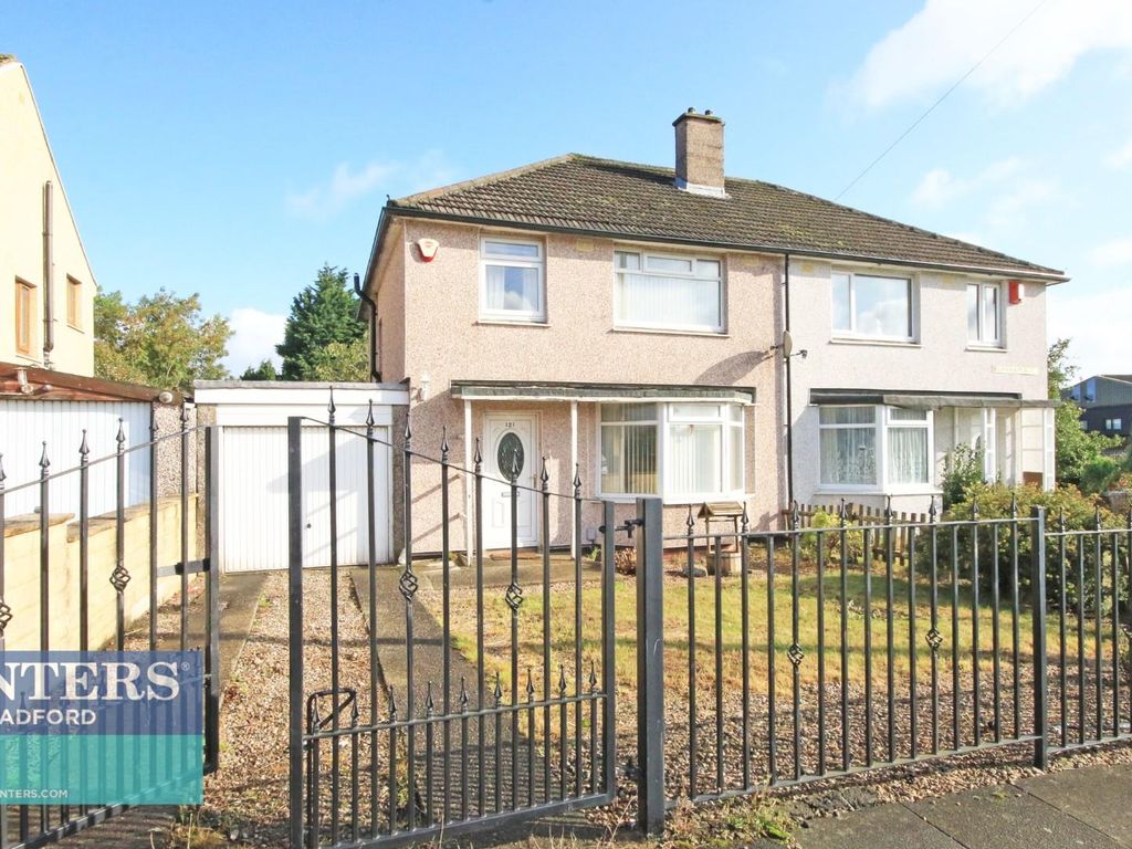 3 bed semi-detached house for sale in Burnham Avenue, Bradford BD4, £125,000
