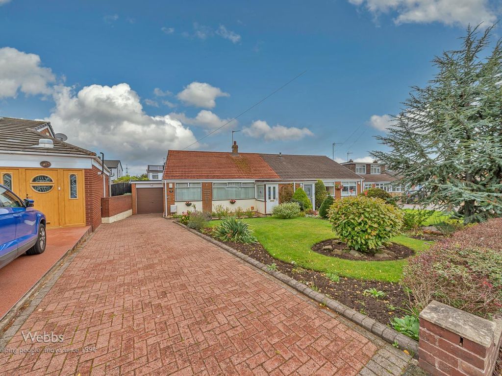 3 bed semi-detached bungalow for sale in Huthill Lane, Great Wyrley, Walsall WS6, £250,000