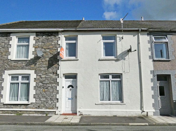 3 bed terraced house for sale in Bontnewydd Terrace, Trelewis, Treharris CF46, £89,950