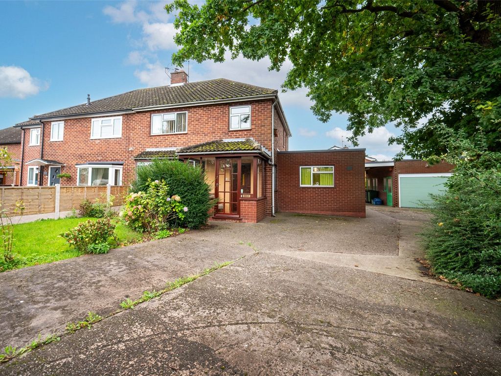 3 bed semi-detached house for sale in Little Harlescott Lane, Shrewsbury, Shropshire SY1, £195,000