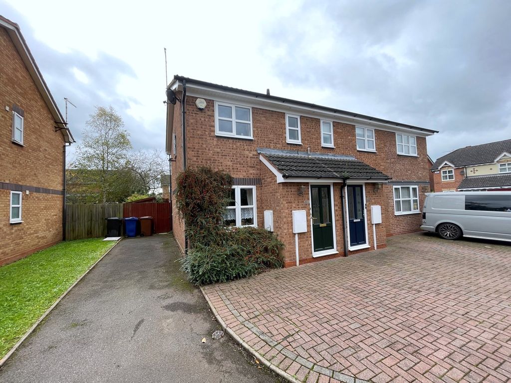 2 bed semi-detached house for sale in Fairway, Branston, Burton-On-Trent DE14, £193,500