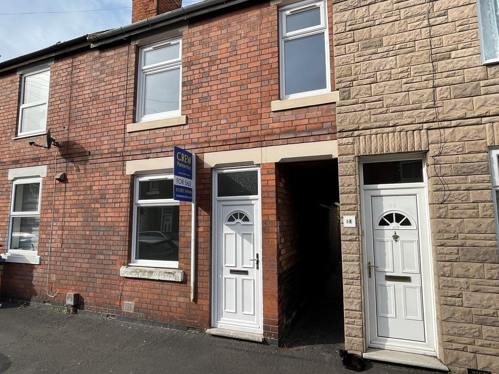 2 bed terraced house for sale in Balfour Street, Horninglow, Burton-On-Trent DE13, £132,500