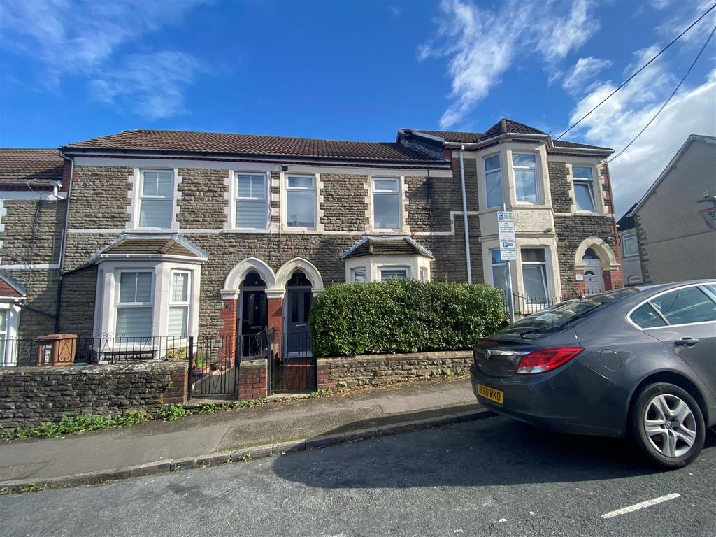 3 bed terraced house for sale in Bradford Street, Caerphilly CF83, £237,500