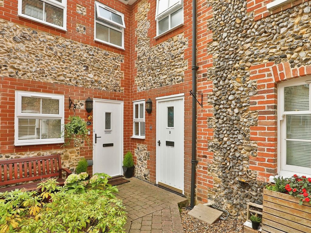 1 bed terraced house for sale in Heritage Court, Dereham NR19, £130,000
