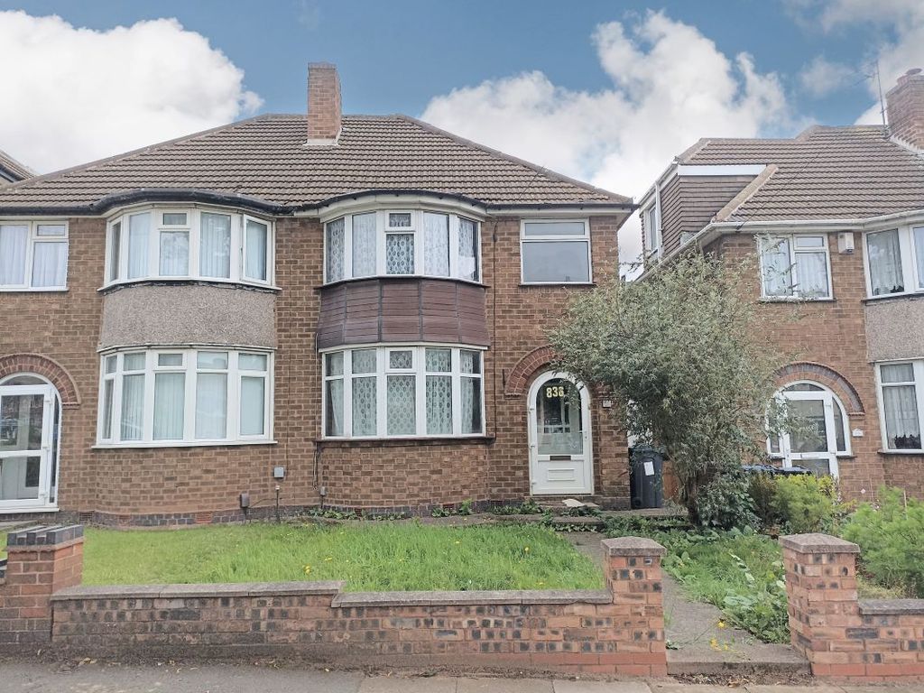 3 bed semi-detached house for sale in 836 Aldridge Road, Great Barr, Birmingham B44, £50,000
