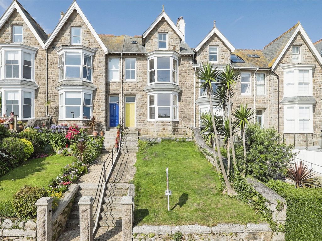 1 bed flat for sale in Pednolver Terrace, St. Ives TR26, £185,000