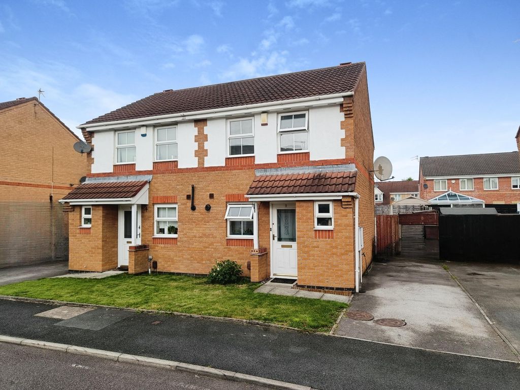 2 bed semi-detached house for sale in Inglesham Close, Manchester, Greater Manchester M23, £220,000