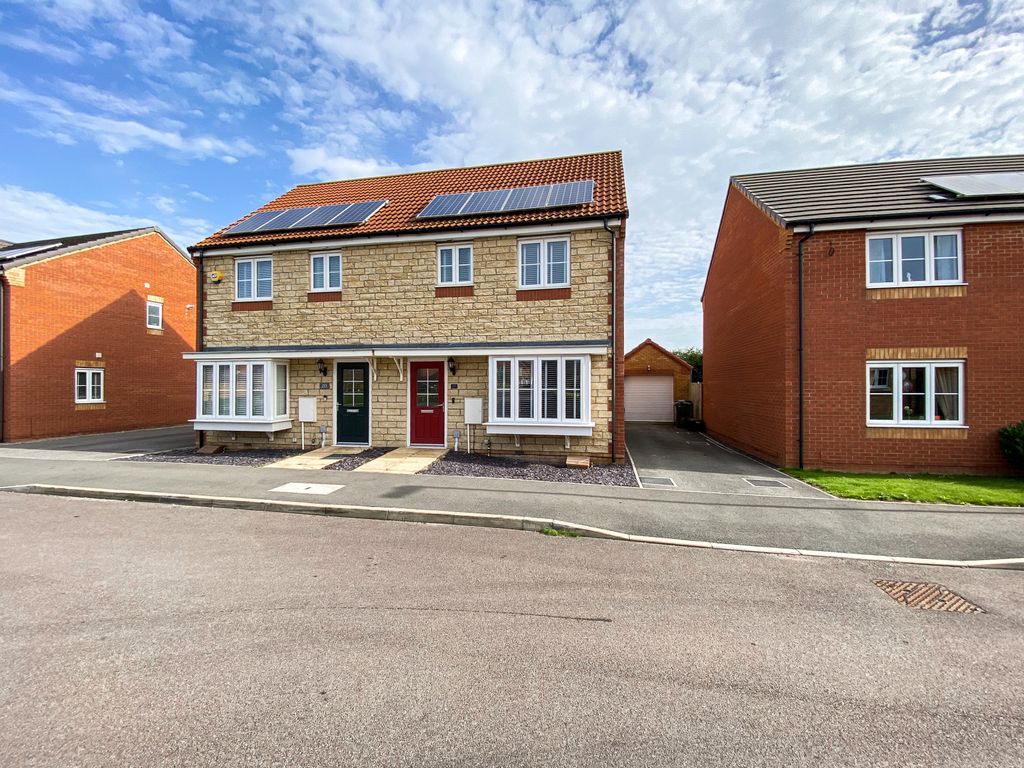 3 bed semi-detached house for sale in Anglesey Way, Eye, Peterborough PE6, £250,000