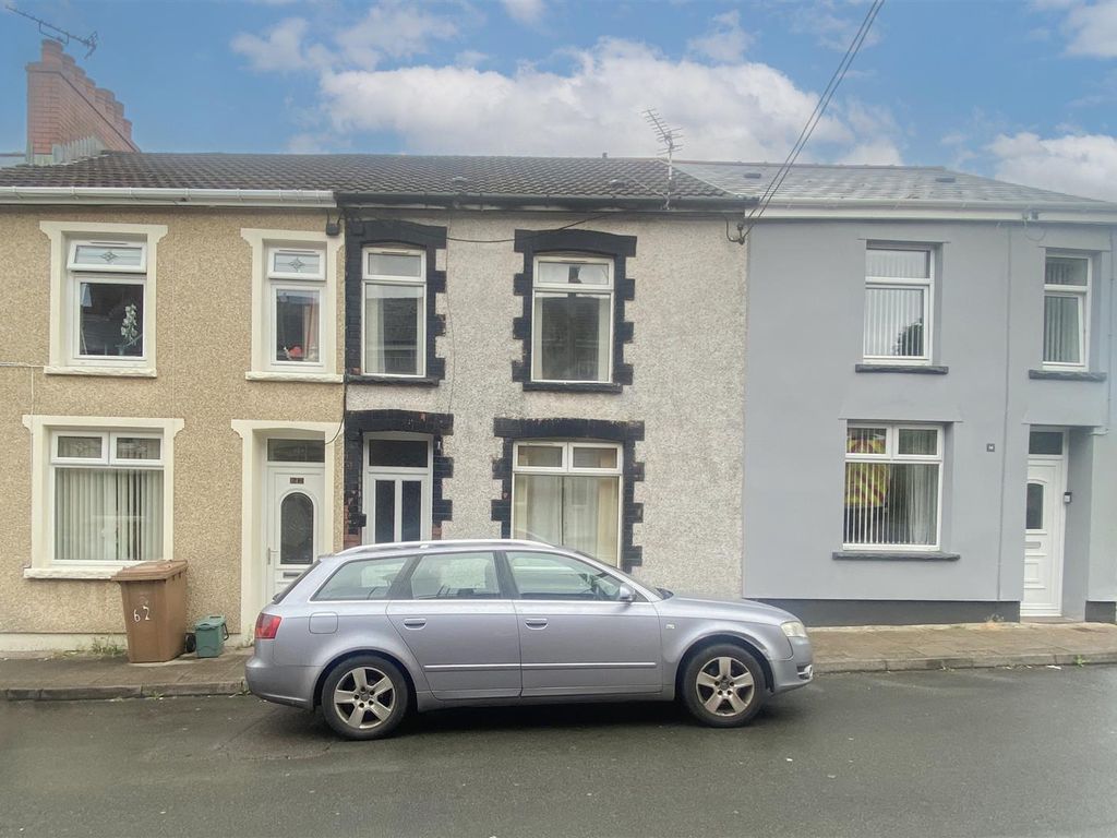 3 bed terraced house for sale in Cwrt Coch Street, Aberbargoed, Bargoed CF81, £89,950