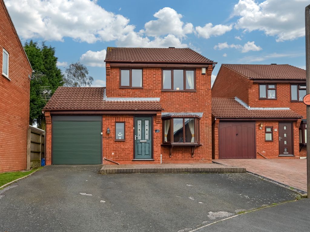 3 bed detached house for sale in Corsican Drive, Pye Green, Cannock, Staffordshire WS12, £289,950