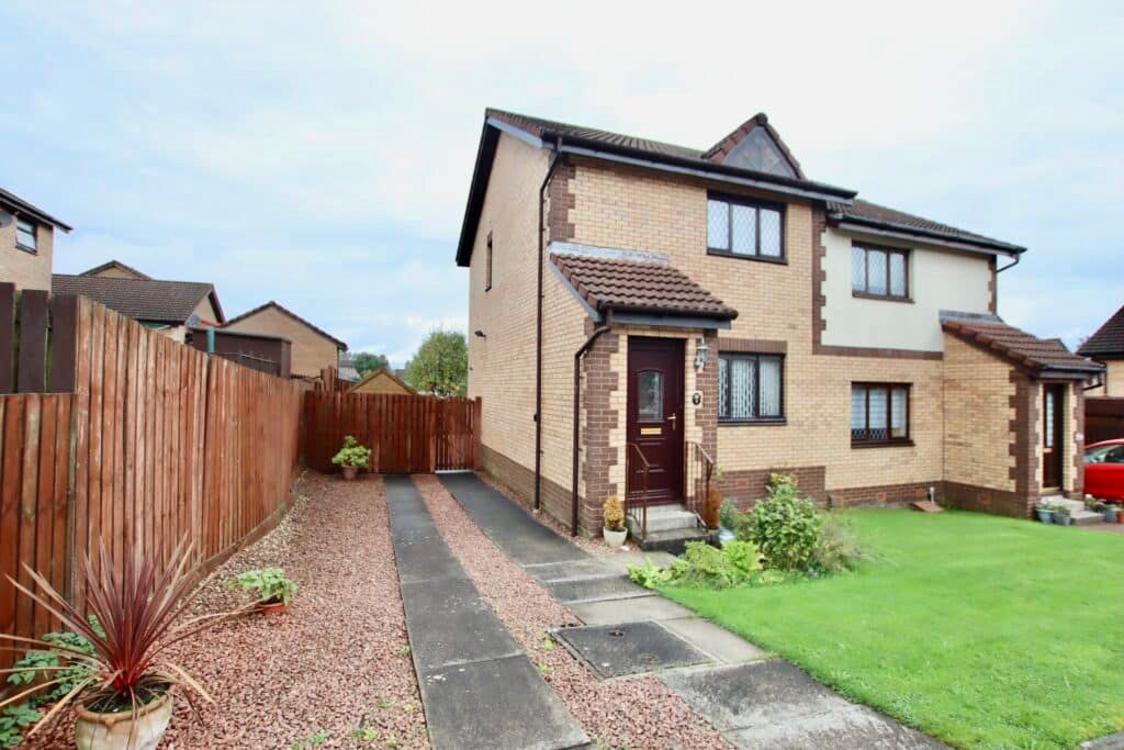 2 bed semi-detached house for sale in Maybole Drive, Airdrie ML6, £149,995