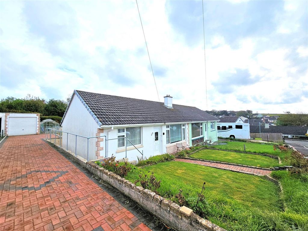 2 bed semi-detached bungalow for sale in Maynard Park, Bere Alston, Yelverton PL20, £230,000