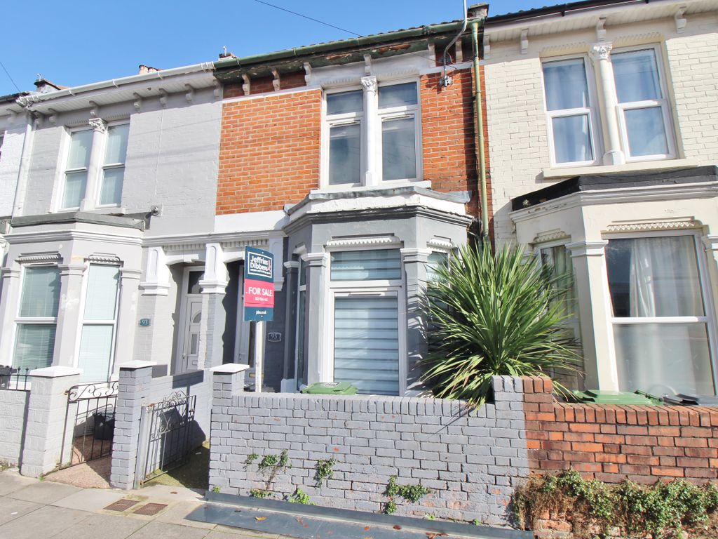 3 bed terraced house for sale in Ernest Road, Portsmouth PO1, £249,995