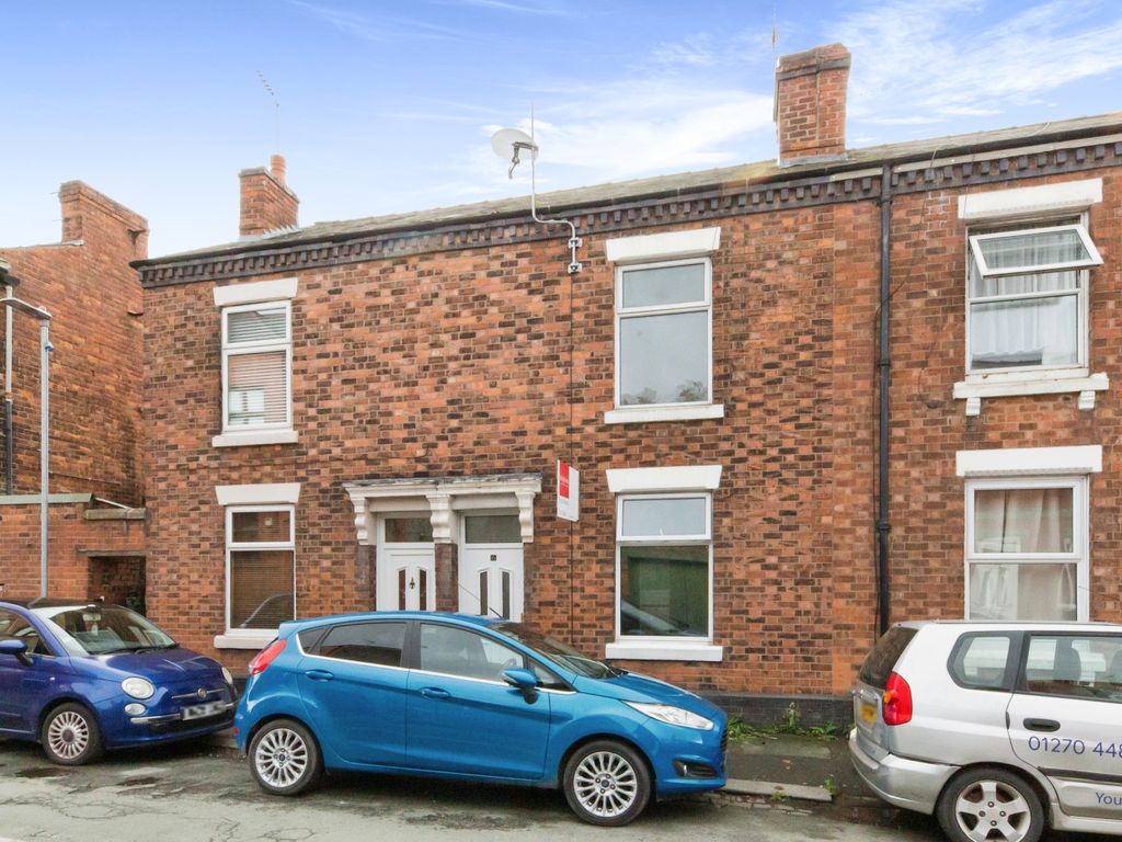 2 bed terraced house for sale in Myrtle Street, Crewe, Cheshire CW2, £110,000