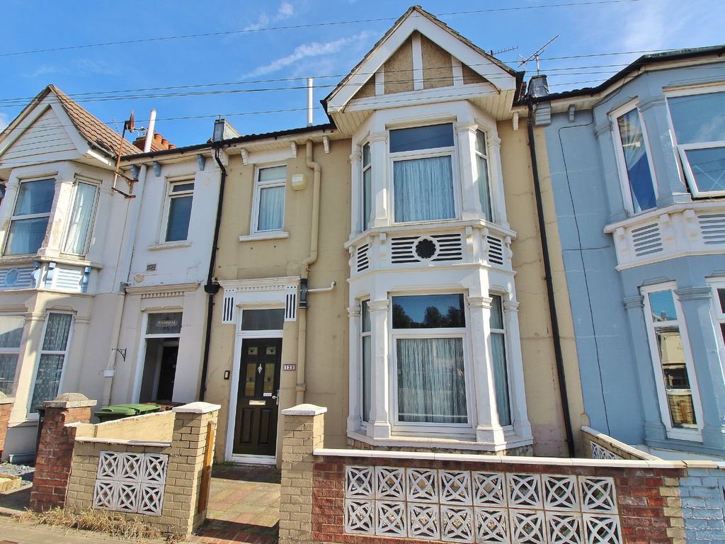 3 bed terraced house for sale in Milton Road, Portsmouth PO3, £278,995