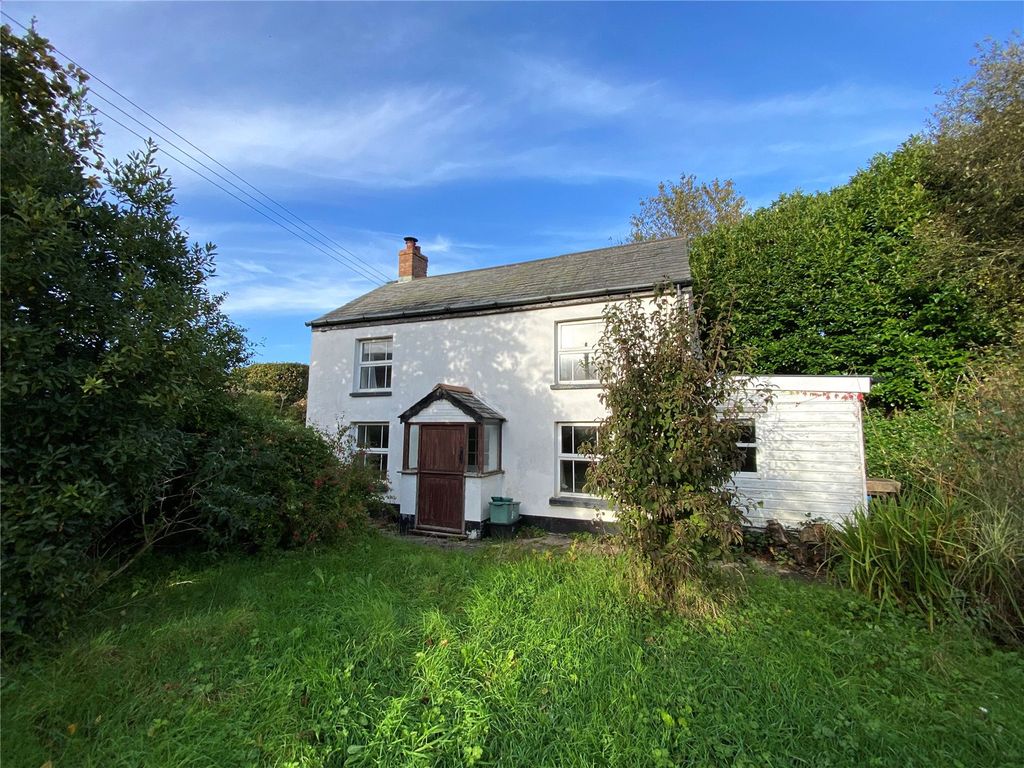 2 bed detached house for sale in New Inn Cross, Shebbear, Beaworthy, Devon EX21, £285,000