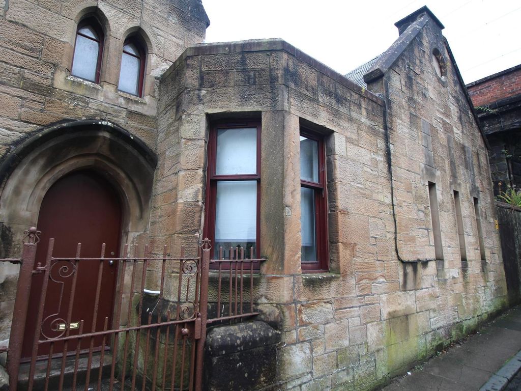 2 bed flat for sale in West Church, Brown Street, Port Glasgow PA14, £67,000