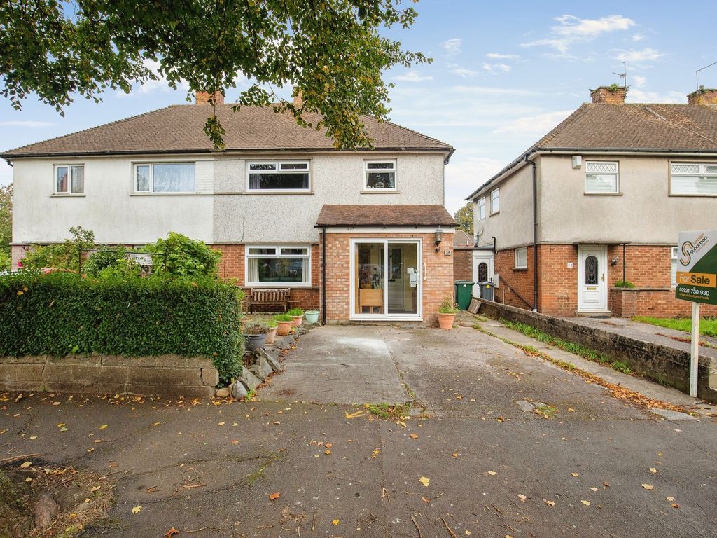 3 bed semi-detached house for sale in Colwill Road, Cardiff CF14, £250,000