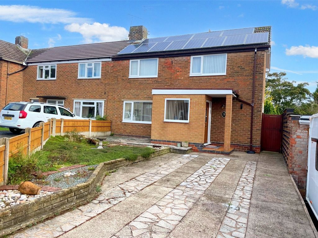 2 bed semi-detached house for sale in Ribblesdale, Ilkeston, Derbyshire DE7, £140,000