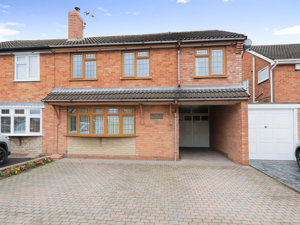 4 bed semi-detached house for sale in Brook Close, Coven, Wolverhampton WV9, £315,000