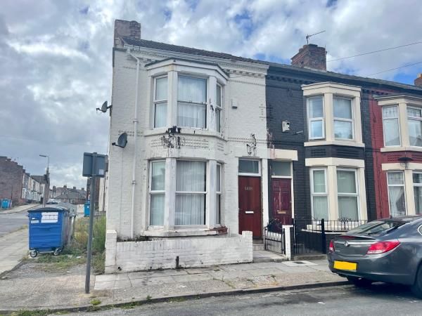 3 bed end terrace house for sale in Olney Street, Walton, Liverpool L4, £70,000