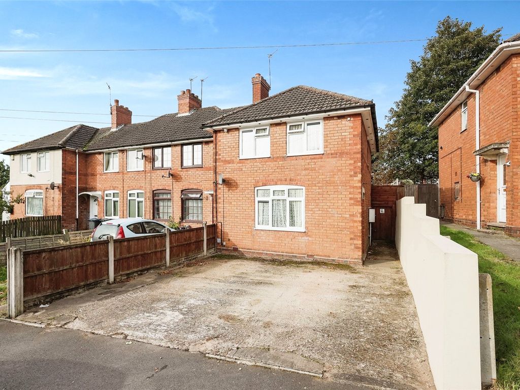3 bed end terrace house for sale in Kilburn Road, Kingstanding, Birmingham B44, £195,000