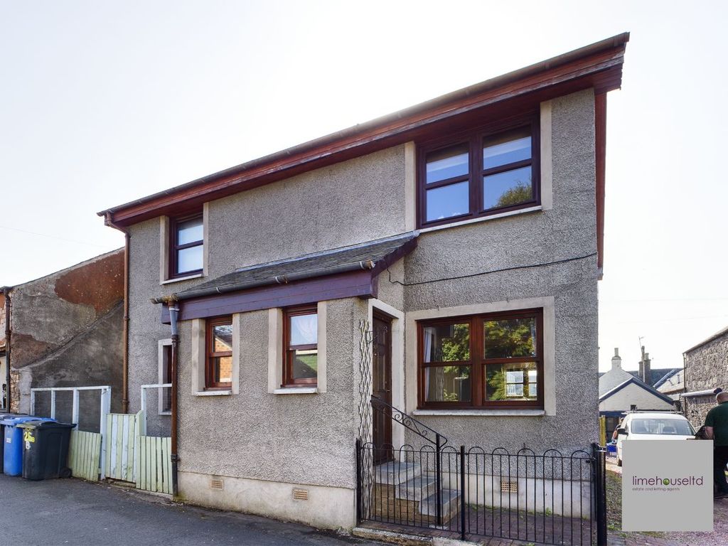 2 bed flat for sale in North Back Road, Biggar ML12, £109,000