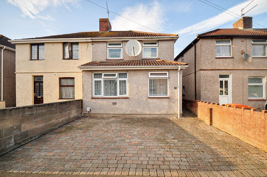 3 bed semi-detached house for sale in Greenmeadow Avenue, Newport NP19, £199,995