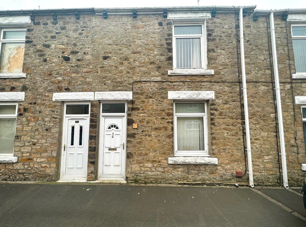 2 bed terraced house for sale in Edward Terrace, New Kyo, Stanley DH9, £45,000