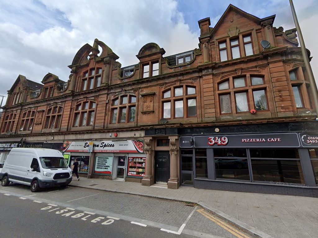 1 bed flat for sale in 369, Main Street, Tenanted Investment, Bellshill ML41Aw ML4, £38,000