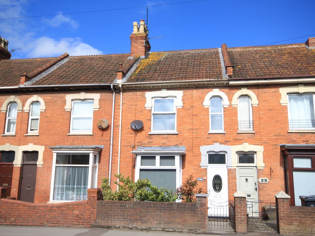 3 bed terraced house for sale in Bath Road, Bridgwater TA6, £215,000