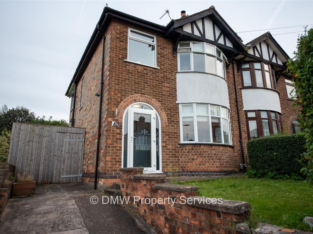 3 bed semi-detached house for sale in Ernest Road, Carlton, Nottingham NG4, £270,000