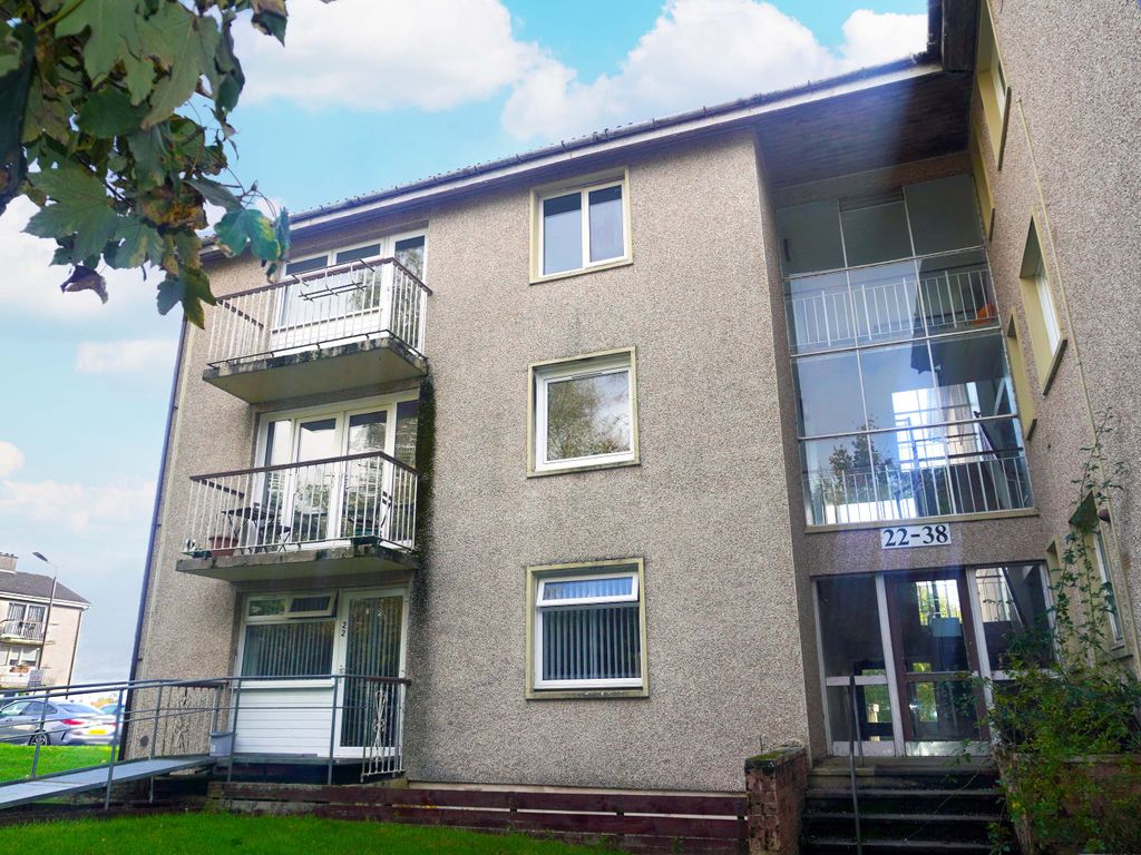 2 bed flat for sale in Whitehills Place, The Murray, East Kilbride G75, £80,000