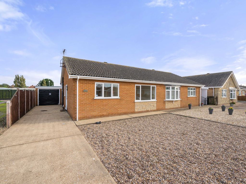2 bed semi-detached bungalow for sale in Martin Way, Skegness PE25, £175,000