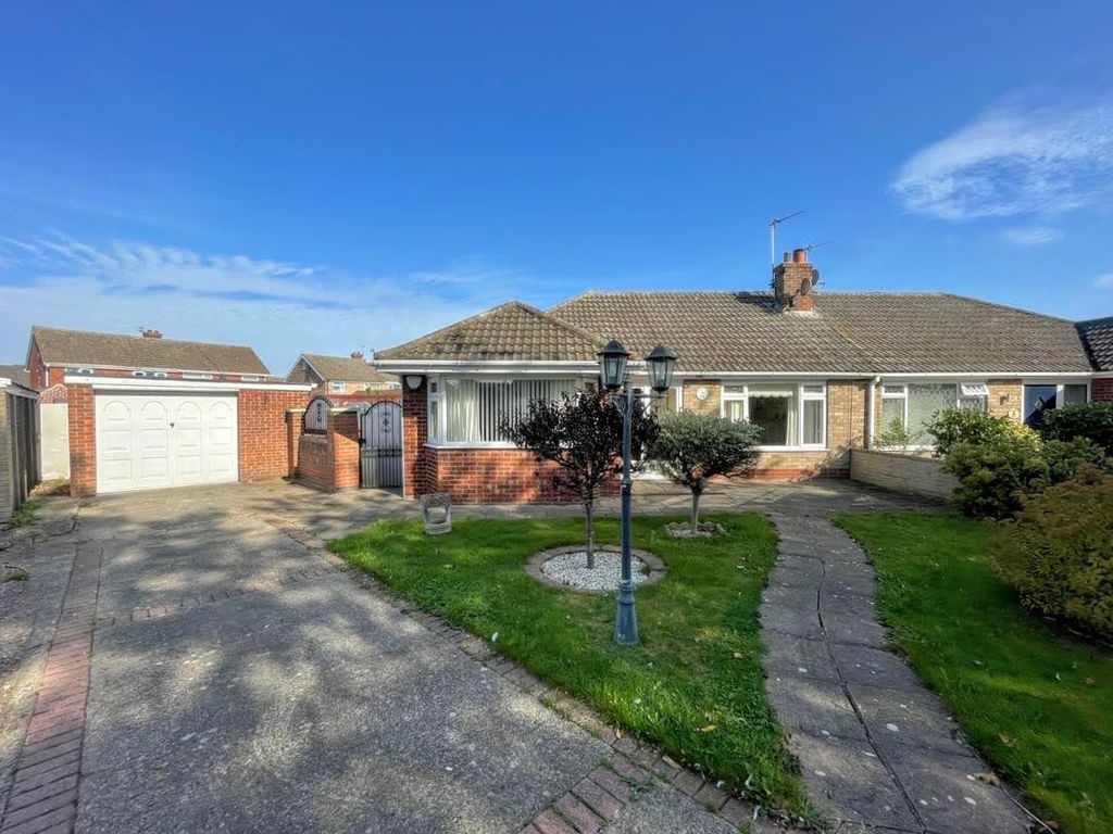 2 bed semi-detached bungalow for sale in Lidgard Road, Humberston DN36, £217,500
