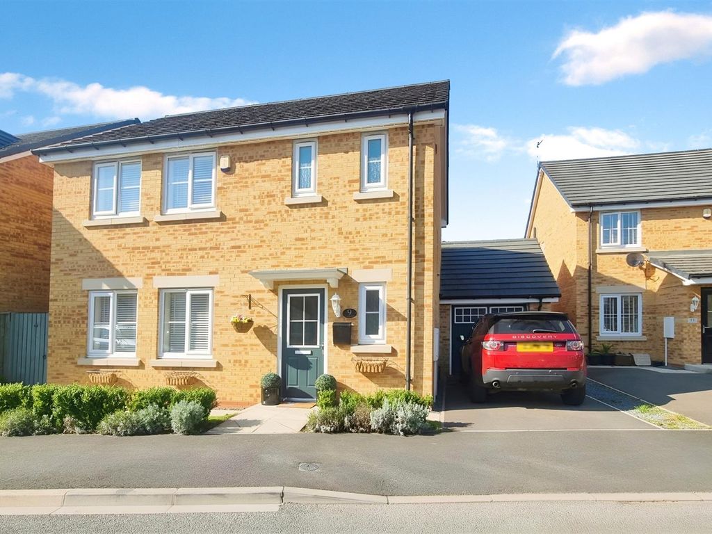 3 bed detached house for sale in Clement Way, Willington, Crook DL15, £225,000