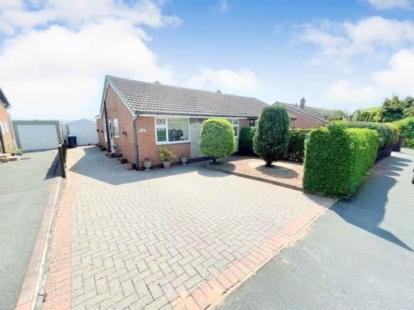 3 bed semi-detached bungalow for sale in Grange Road, Cheddleton, Staffordshire ST13, £200,000