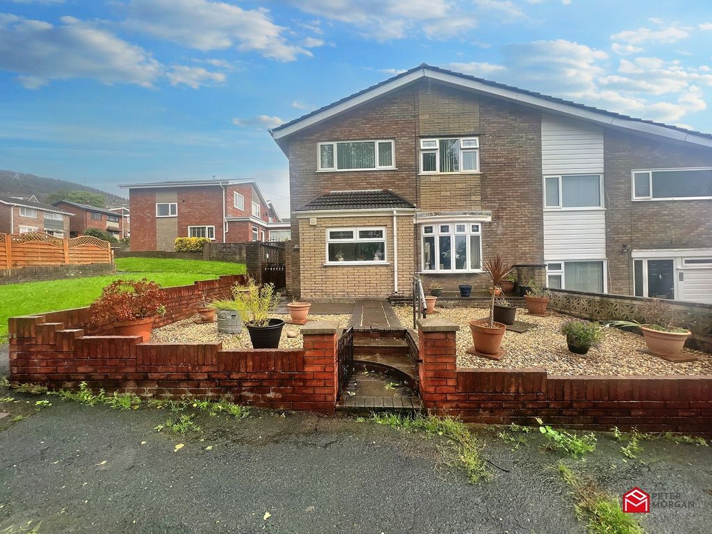 3 bed semi-detached house for sale in Maes Ty Canol, Baglan, Port Talbot, Neath Port Talbot. SA12, £220,000