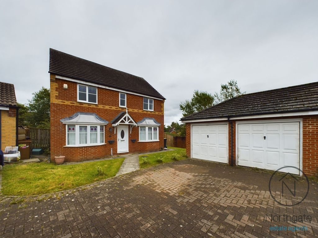 4 bed detached house for sale in Patenson Court, Newton Aycliffe DL5, £270,000