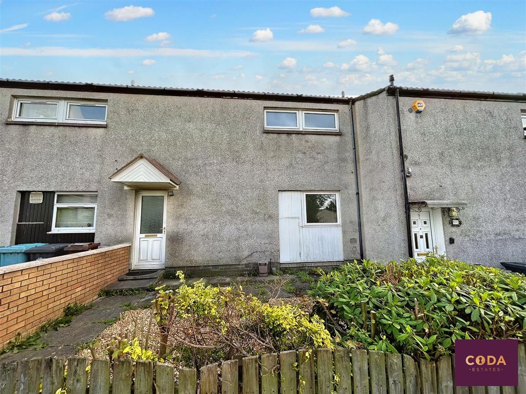 2 bed terraced house for sale in Inchwood Court, Cumbernauld, Glasgow G68, £79,995
