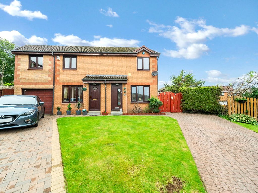 2 bed semi-detached house for sale in Haberlea Gardens, Southpark Village, Glasgow G53, £159,000