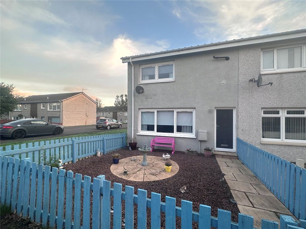 2 bed end terrace house for sale in Auchintibber Court, Blantyre, Glasgow, South Lanarkshire G72, £115,000
