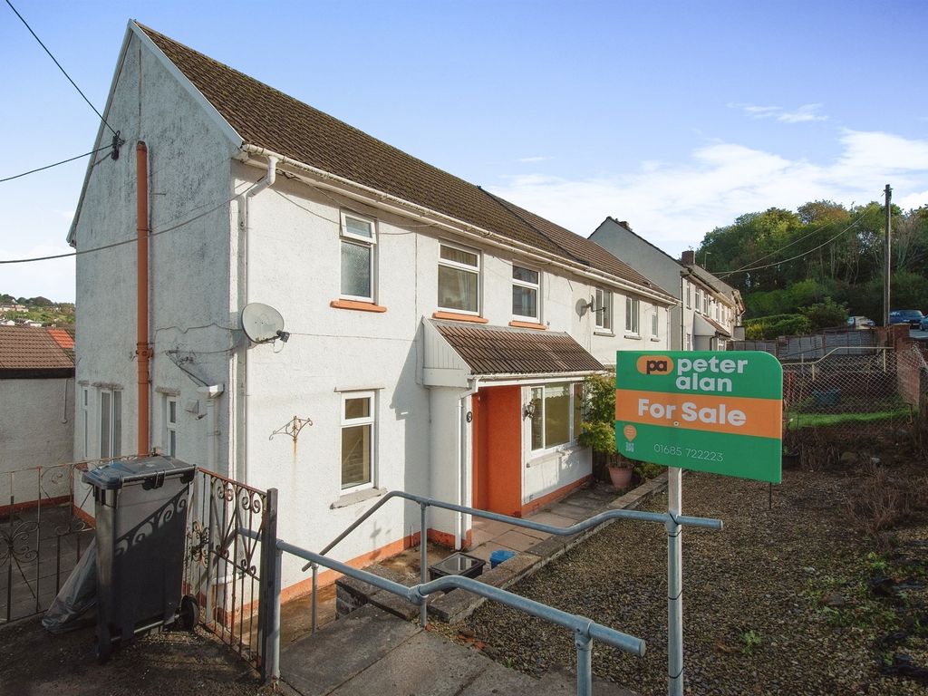 3 bed semi-detached house for sale in Wingfield Terrace, Quakers Yard, Treharris CF46, £120,000