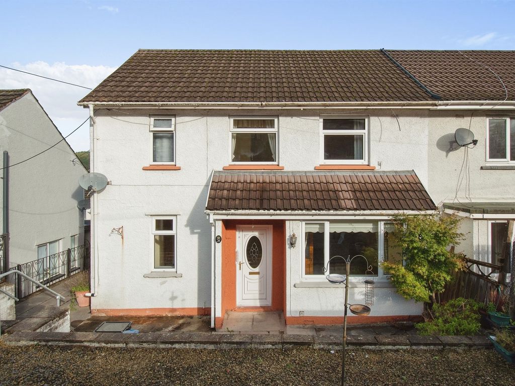 3 bed semi-detached house for sale in Wingfield Terrace, Quakers Yard, Treharris CF46, £120,000