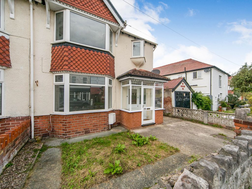 3 bed semi-detached house for sale in Albert Road, Old Colwyn, Colwyn Bay, Conwy LL29, £190,000