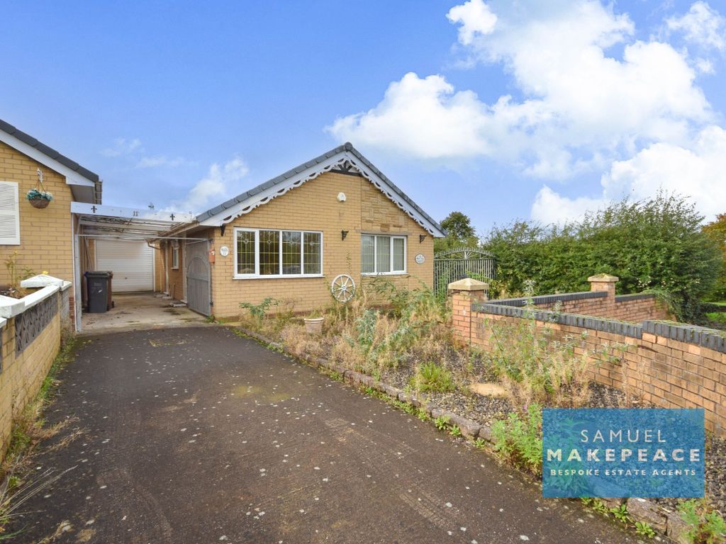 2 bed detached bungalow for sale in Conford Close, Eaton Park, Stoke-On-Trent ST2, £140,000