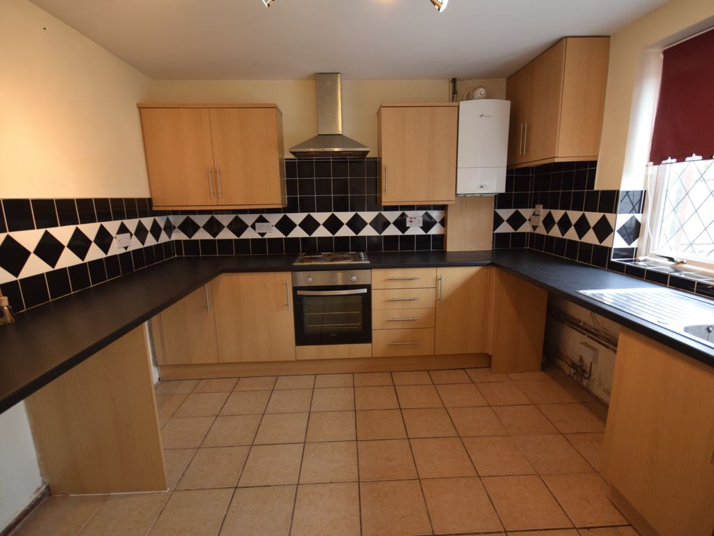 2 bed terraced house for sale in Cefndre, Wrexham LL13, £110,000